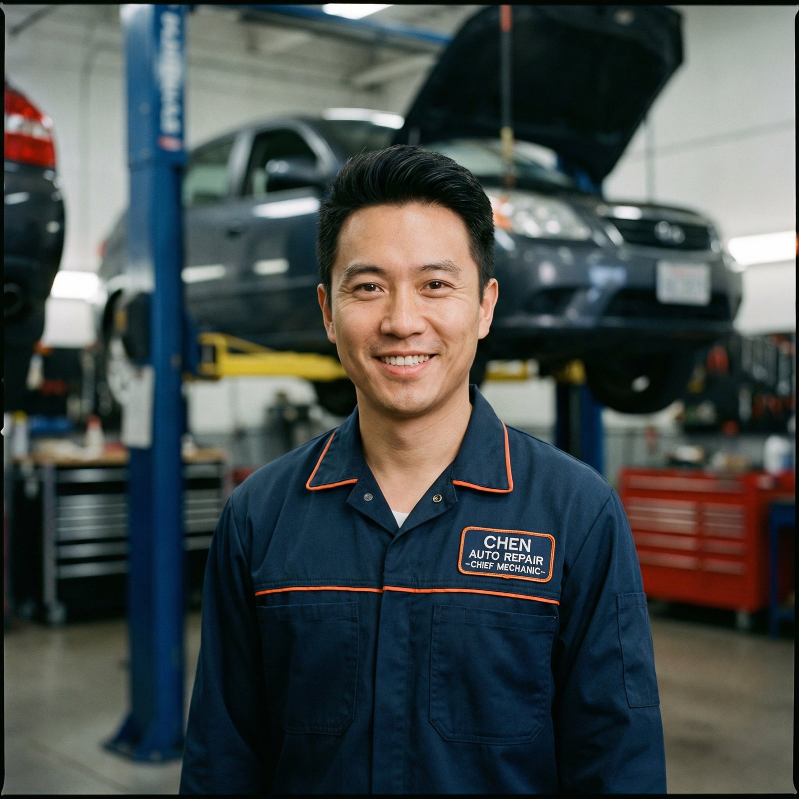 抖阴首席改装技师陈建国